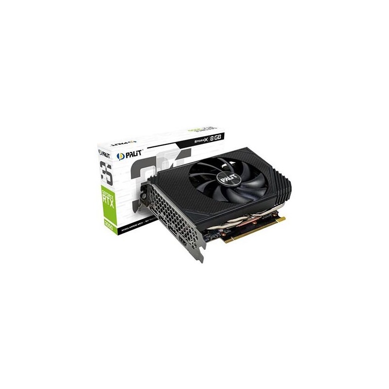 VGA Palit GeForce® RTX 3050 8GB StormX (GA107)