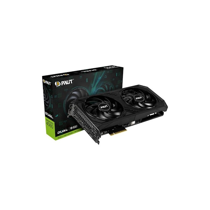 VGA Palit GeForce® RTX 4060 8GB Dual