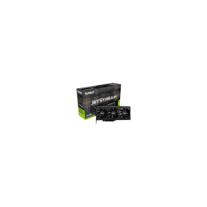 VGA Palit GeForce® RTX 4060Ti 16GB JetStream GDDR6