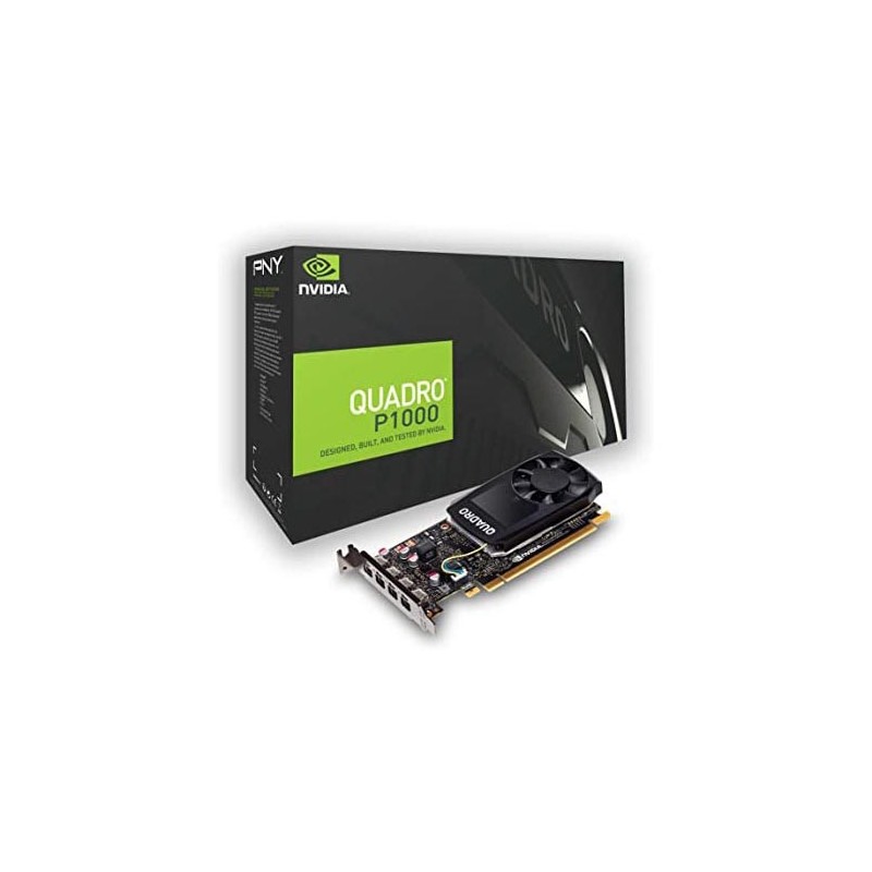 VGA PNY Quadro P1000 v2 4GB DVI GDDR5 (VCQP1000DVIV2-PB)