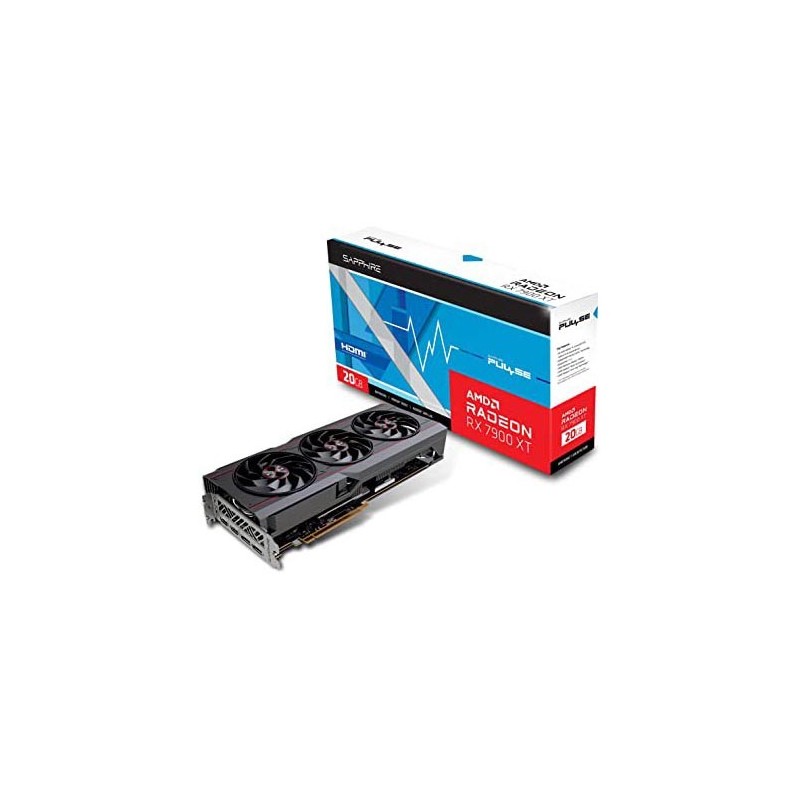 VGA SAPPHIRE RADEON PULSE RX 7900 XT 20GB Gaming OC Dual HDMI/DUAL DP GDDR6 (UEFI)