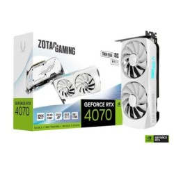 VGA ZOTAC GeForce® RTX 4070 12GB Twin Edge OC White Edition