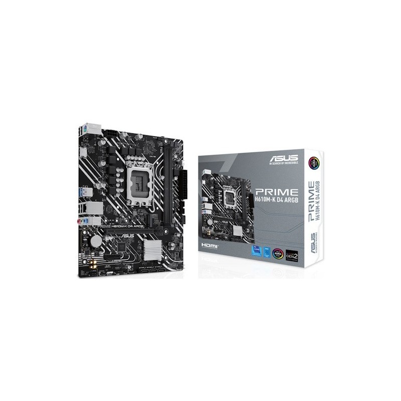 ASUS PRIME H610M-K D4 ARGB (1700) (D)